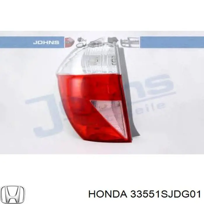 Lampa zespolona tylna lewa Honda FR-V hatchback (BE) (2005 - 2026) cena, od 131,28 USD