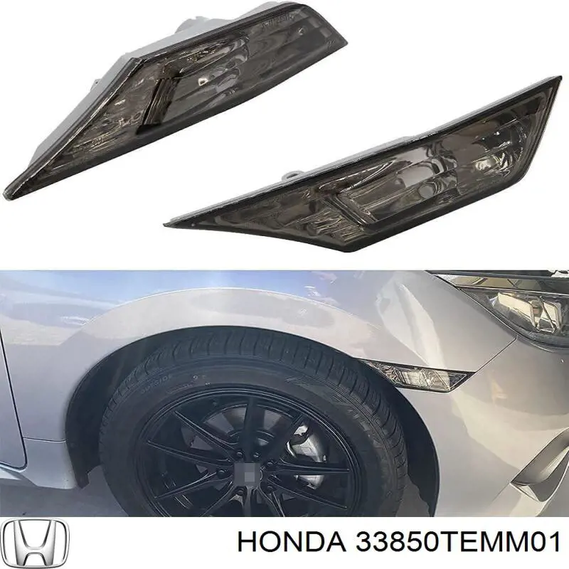 Powtarzacz kierunkowskazu na błotniku lewy 33850TEMM01 Honda
