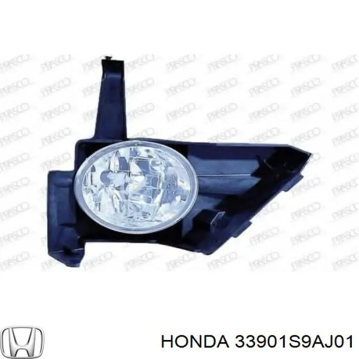 33901S9AJ01 Honda Lampa przeciwmgielna prawa
