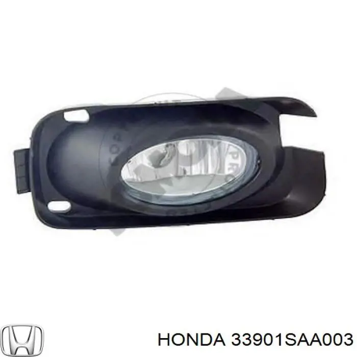 Do koszyka 33901SAA003 Honda Lampa przeciwmgielna prawa