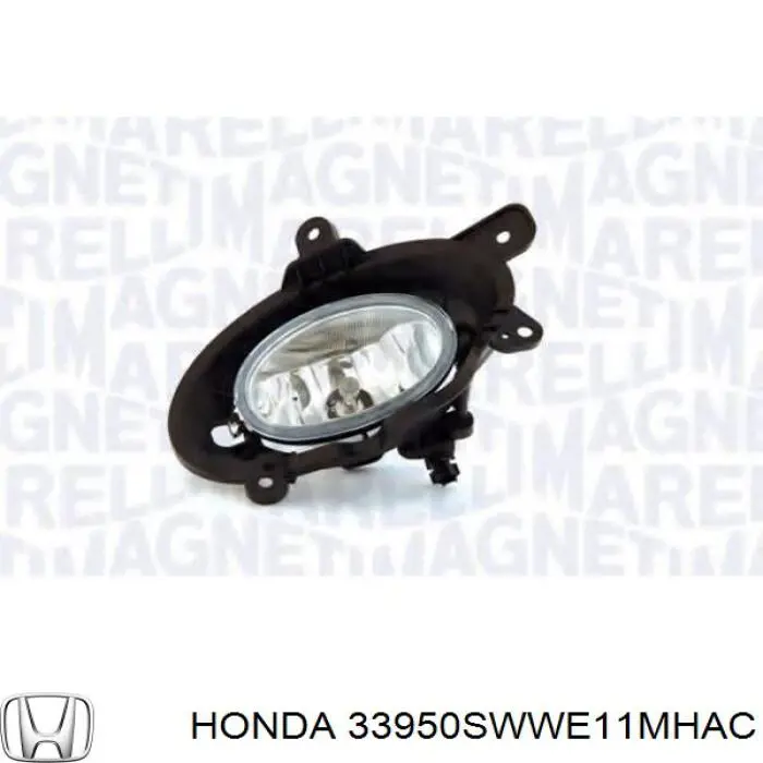 Do koszyka 33950SWWE11MHAC Honda Lampa przeciwmgielna lewa