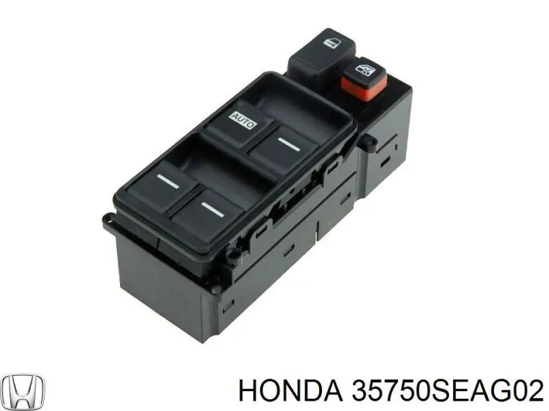 Panel przyciskowy sterowania podnośnikiem szyby przedni lewy Honda 35750SEAG02 cena, od 52,46 USD