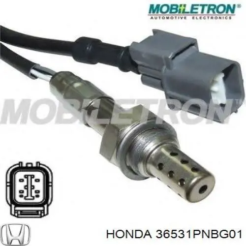 Do koszyka 36531PNBG01 Honda Sonda lambda czujnik tlenu przed katalizatorem