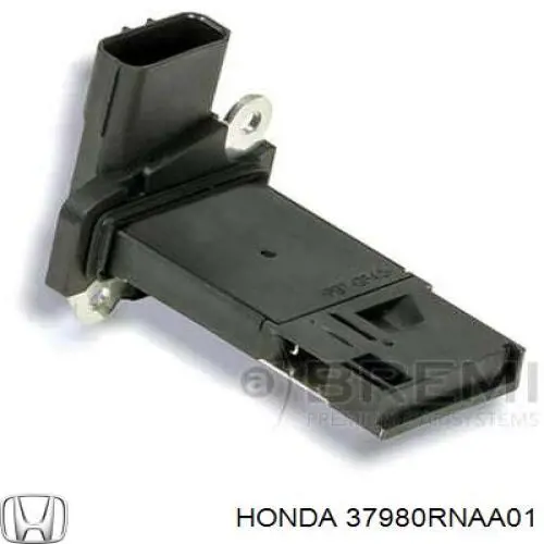 Do koszyka 37980RNAA01 Honda Czujnik przepływu powietrza, przepływomierz powietrza M.A.F.
