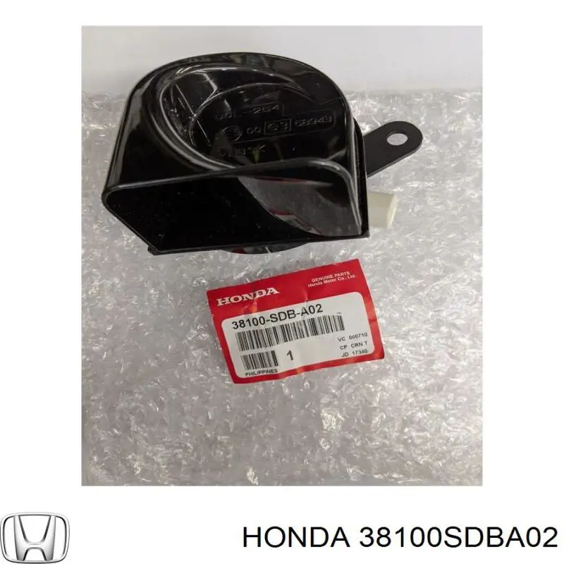 38100SDBA02 Honda Sygnał dźwiękowy (klakson)
