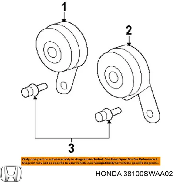Sygnał dźwiękowy (klakson) Honda CR-V III SUV (RE) (2006 - 2011) cena, od 46,19 USD
