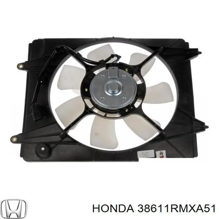 Wentylator (wirnik) chłodnicy Honda 38611RMXA51 cena, od 43,28 USD