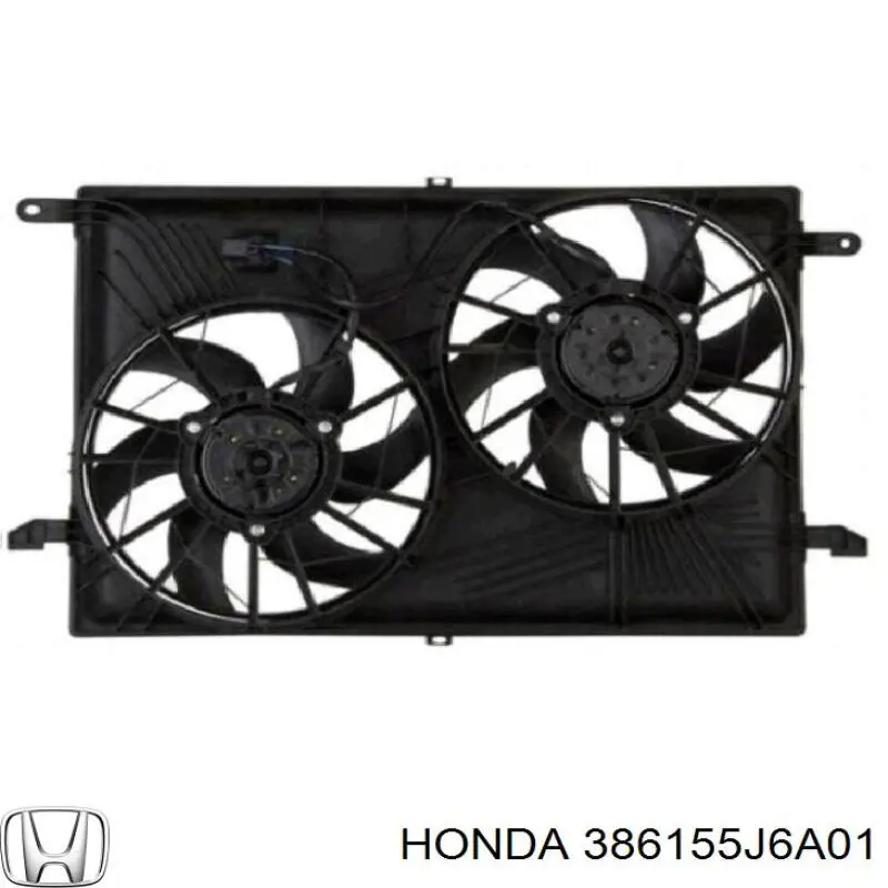 Dyfuzor chłodnicy, w komplecie z silnikiem i wirnikiem Honda 386155J6A01 cena, od 45,98 USD