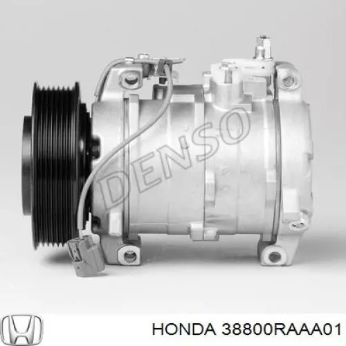 Sprężarka klimatyzacji Honda 38800RAAA01 cena, od 238,12 USD