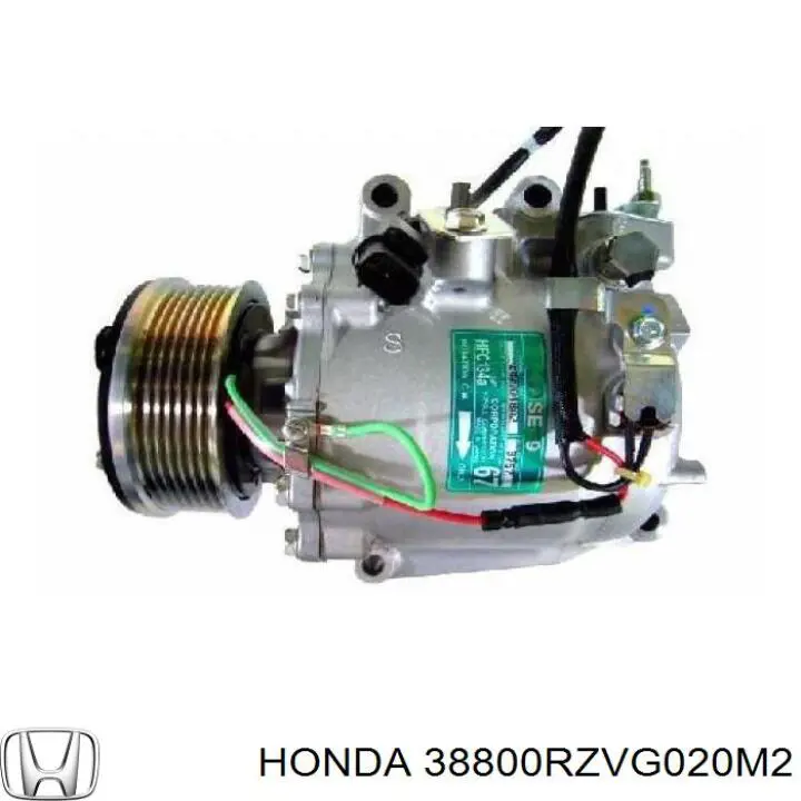 Do koszyka 38800RZVG020M2 Honda Sprężarka klimatyzacji