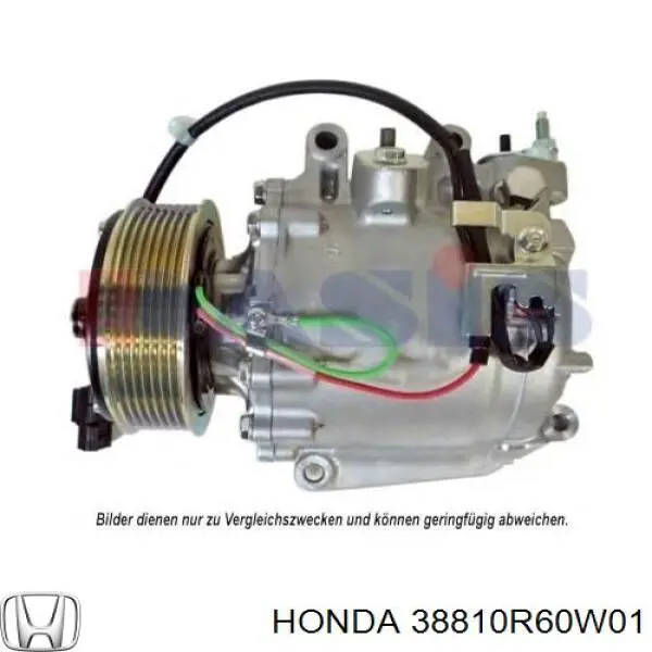 38810R60W01 Honda Sprężarka klimatyzacji