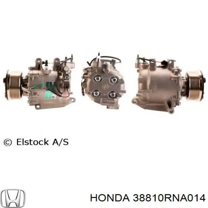 Sprężarka klimatyzacji Honda 38810RNA014 cena, od 199,91 USD