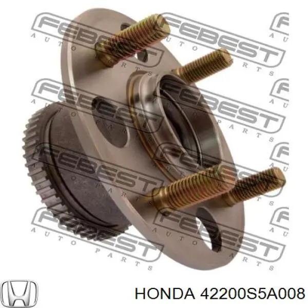 Do koszyka 42200S5A008 Honda Piasta tylna