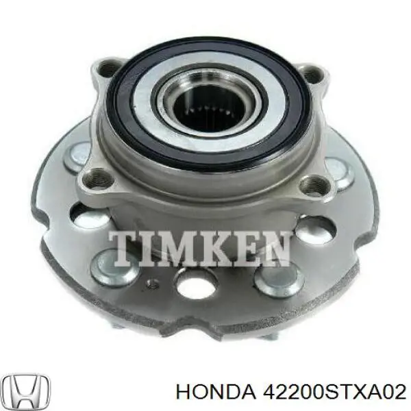 Do koszyka 42200STXA02 Honda Piasta tylna