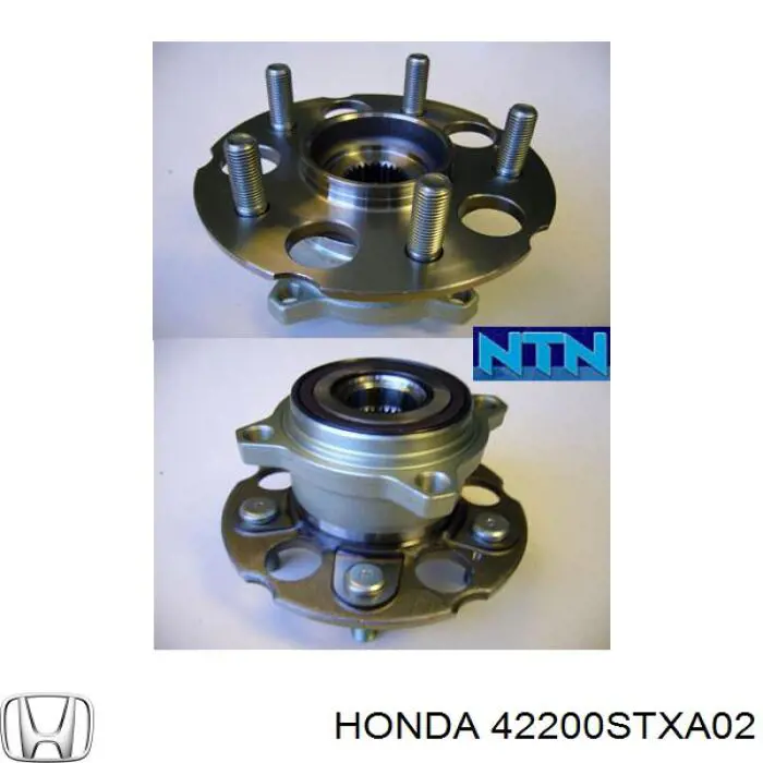 Piasta tylna Honda 42200STXA02