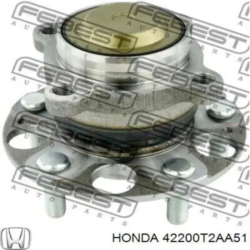 Piasta tylna Honda 42200T2AA51 cena, od 113,59 USD