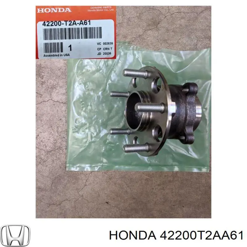 42200T3VA51 Honda Piasta tylna