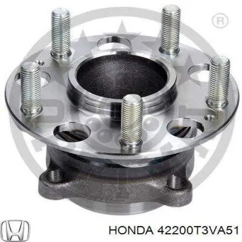 Piasta tylna Honda 42200T3VA51 cena, od 109,19 USD