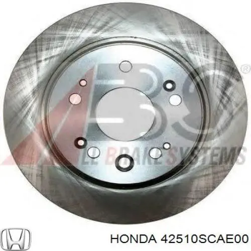 Tarcza hamulcowa tylna Honda 42510SCAE00 cena, od 45,83 USD