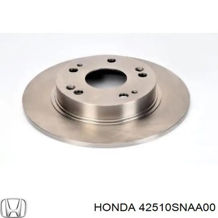 42510SNAA00 Honda Tarcza hamulcowa tylna