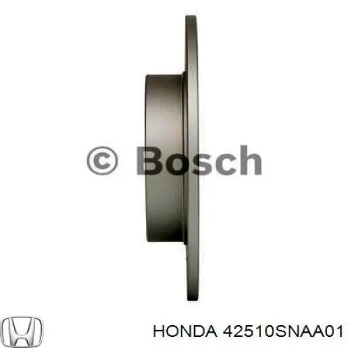 42510SNAA01 Honda Tarcza hamulcowa tylna