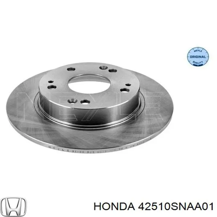 Tarcza hamulcowa tylna Honda 42510SNAA01 cena, od 30,60 USD