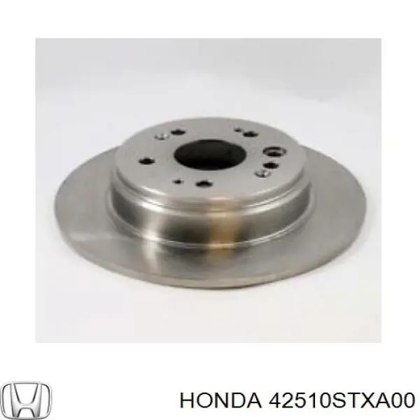 Do koszyka 42510STXA00 Honda Tarcza hamulcowa tylna
