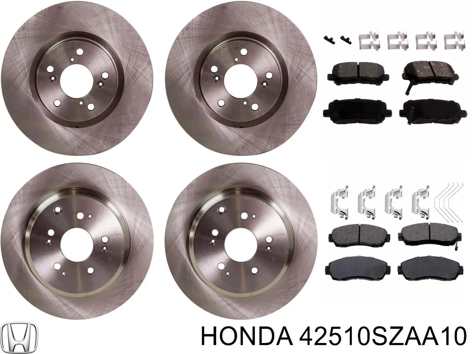 Tarcza hamulcowa tylna Honda 42510SZAA10 cena, od 21,24 USD
