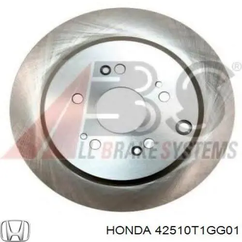 Tarcza hamulcowa tylna Honda 42510T1GG01 cena, od 44,71 USD