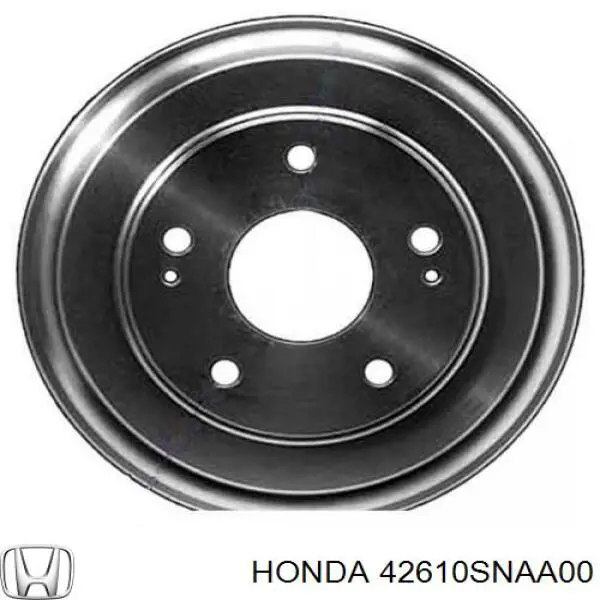 Do koszyka 42610SNAA00 Honda Bęben hamulcowy tylny