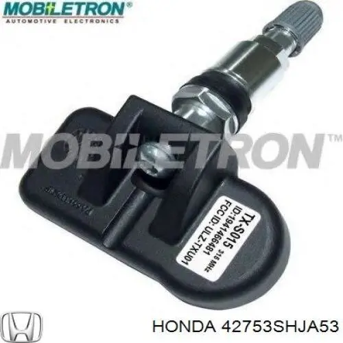 Czujnik ciśnienia w oponach Honda 42753SHJA53 cena, od 40,34 USD