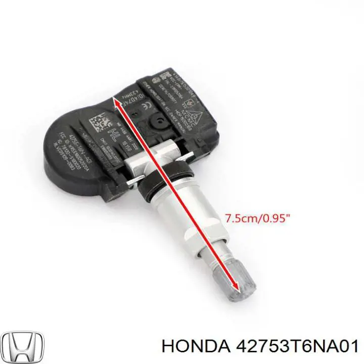 Czujnik ciśnienia w oponach Honda 42753T6NA01 cena, od 54,56 USD