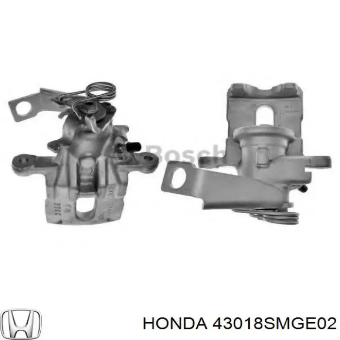 Do koszyka 43018SMGE02 Honda Zacisk hamulcowy tylny prawy