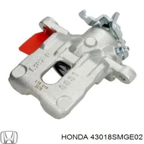 Do koszyka 43018SMGE02 Honda Zacisk hamulcowy tylny prawy