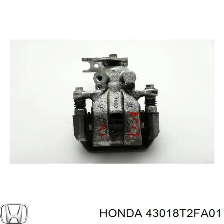 Do koszyka 43018T2FA01 Honda Zestaw naprawczy zacisku hamulcowego tylnego