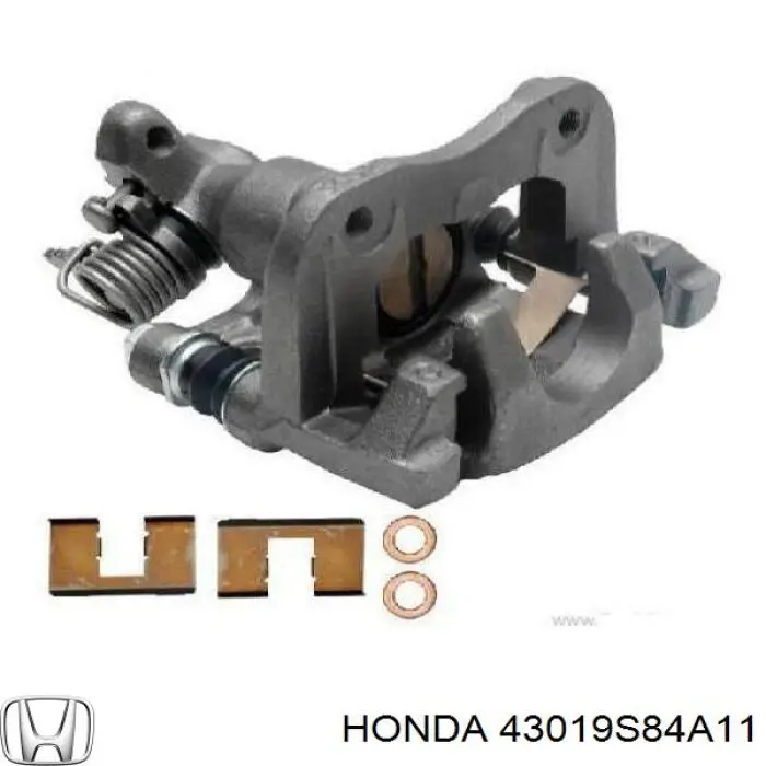 Do koszyka 43019S84A11 Honda Zacisk hamulcowy tylny lewy