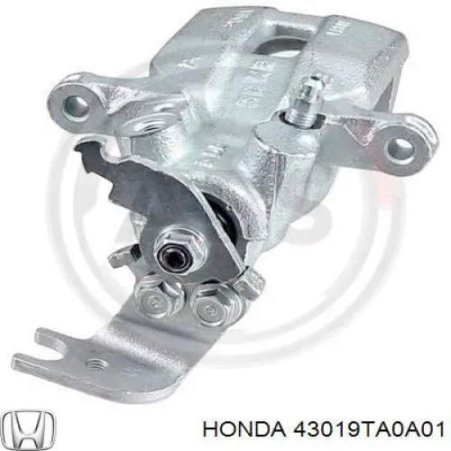 Do koszyka 43019TA0A01 Honda Zacisk hamulcowy tylny lewy