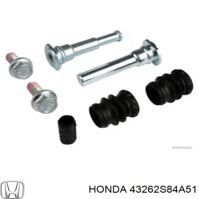 Prowadnica zacisku tylnego Honda 43262S84A51 cena, od 9,56 USD