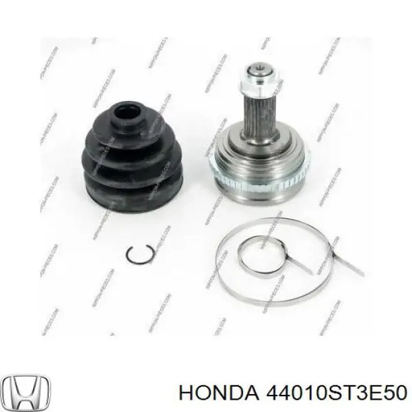 Półoś napędowa przednia prawa Honda 44010ST3E50 cena, od 187,28 USD