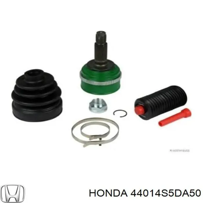 Do koszyka 44014S5DA50 Honda Przegub homokinetyczny przedni zewnętrzny