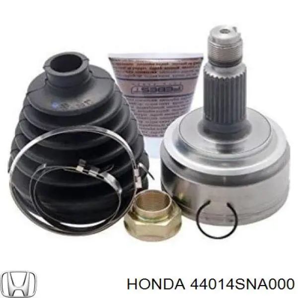Do koszyka 44014SNA000 Honda Przegub homokinetyczny przedni zewnętrzny
