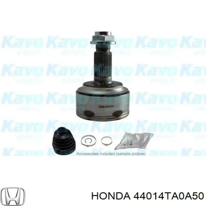Do koszyka 44014TA0A50 Honda Przegub homokinetyczny przedni zewnętrzny