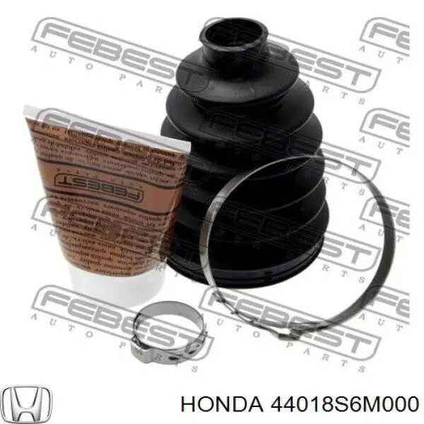 Osłona przegubu homokinetycznego półosi przedniej zewnętrzna 44018S6M000 Honda