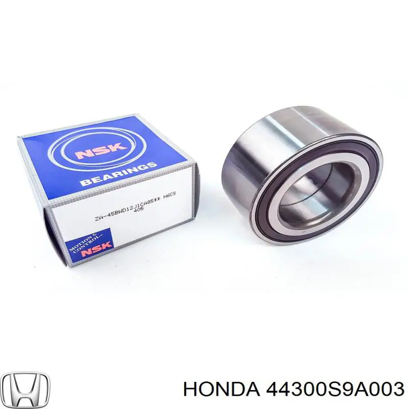 Do koszyka 44300S9A003 Honda Łożysko piasty przedniej