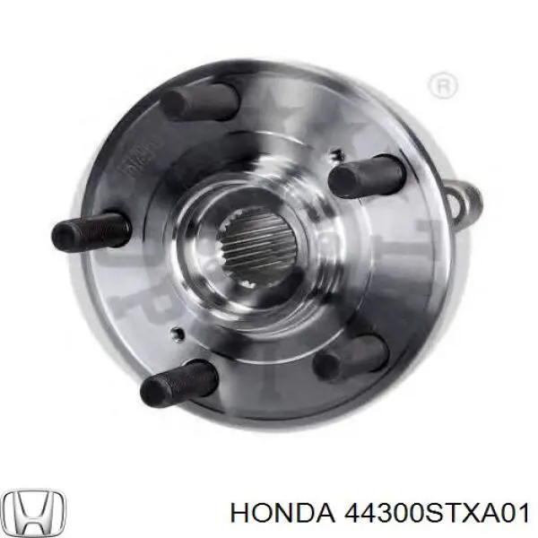 Piasta przednia Honda 44300STXA01 cena, od 135,66 USD