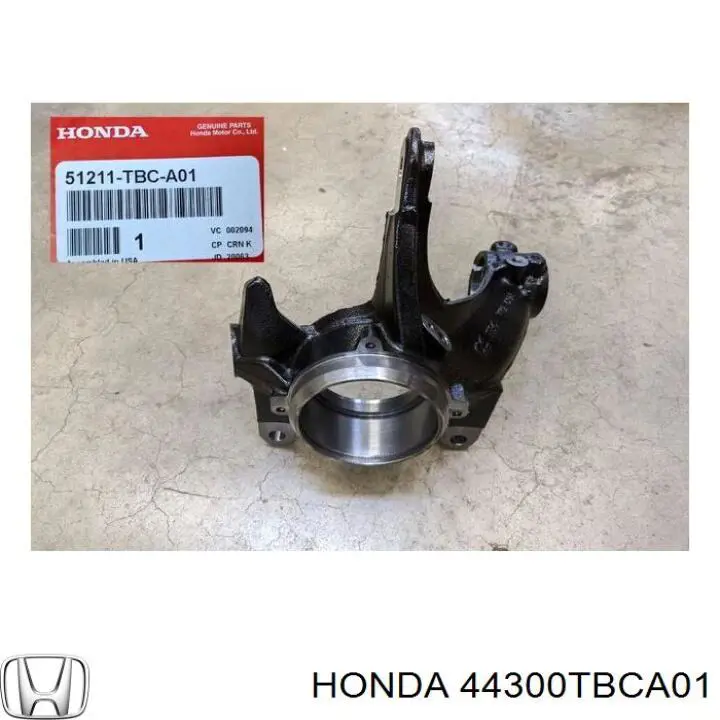 Łożysko piasty przedniej Honda 44300TBCA01 cena, od 60,72 USD