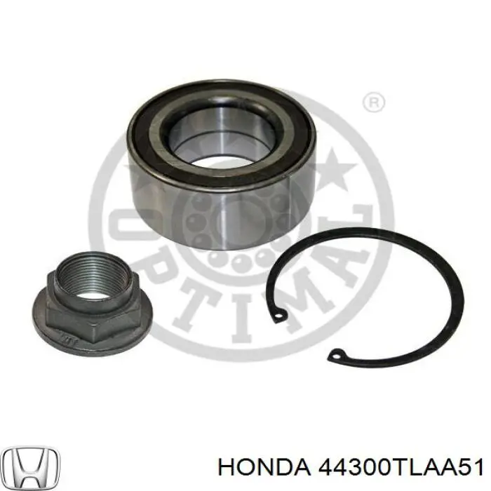 Lożysko piasty tylnej Honda 44300TLAA51 cena, od 37,78 USD