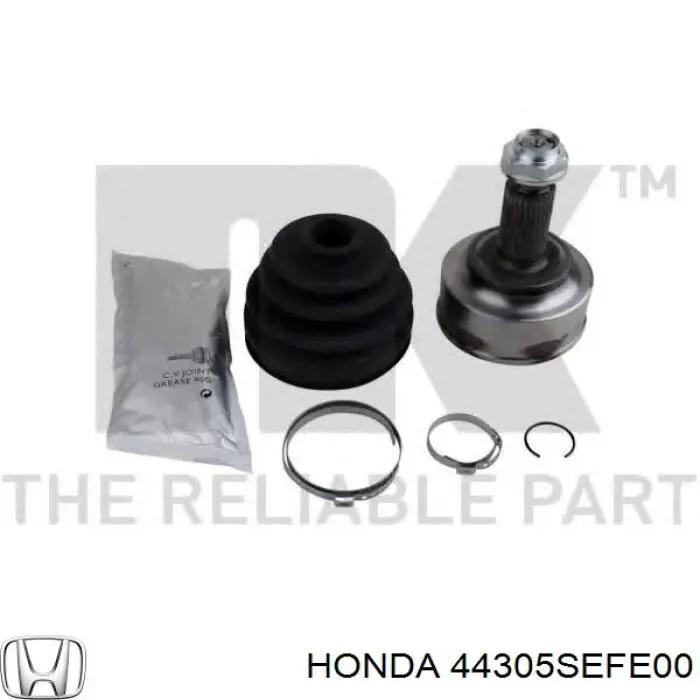 44305SEFE00 Honda Półoś napędowa przednia prawa