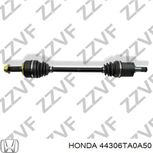 44306TA0A50 Honda Półoś napędowa przednia lewa