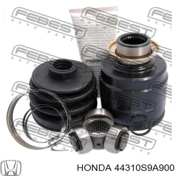 Przegub homokinetyczny wewnętrzny przedni prawy Honda 44310S9A900 cena, od 37,15 USD